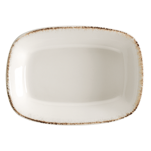 Retro Gourmet Rectangular Plate 17*11.5 cm