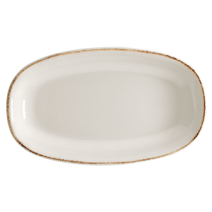 Retro Gourmet Oval Plate 34*19 cm