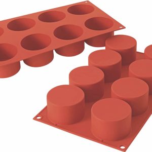 Silicon Mould - Cylinder 8 X 123ml