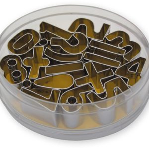 Decorating Cutters, Number 16pcs